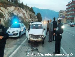 Antalya Asfalt'nda Trafik Kazas