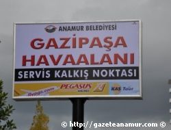 Gazipaa Havaalan'na Destek Sryor