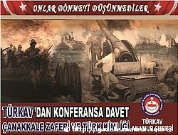 TRKAV ANAMUR UBESNDEN ANAKKALE KONFERANSINA DAVET