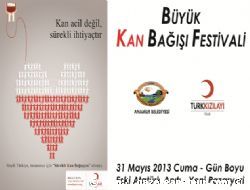 Kzlay ve Anamur Belediyesi'nden Byk Kan Ba Festivali