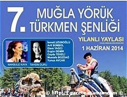 T�RKMEN SAD Mu�la 7. T�rkmen Y�r�k �enli�e Kat�l�yor