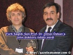 Prof. Dr. mer zkan'a Yln Doktoru dl Verildi